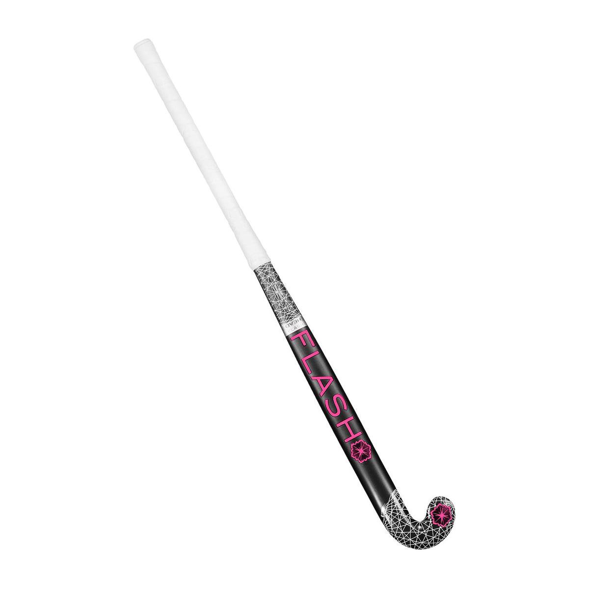 FLASH Kinder hockeystick Heart Zwart Roze