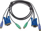 Cable For KVM CS122 CS82ACCS84ACCS9134CS9138CS88 PS/2 Cable at PC Side For PS/2Computer 1.8mtr