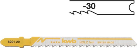 KWB Decoupeerzaagblad - Hout Star Smal 620630