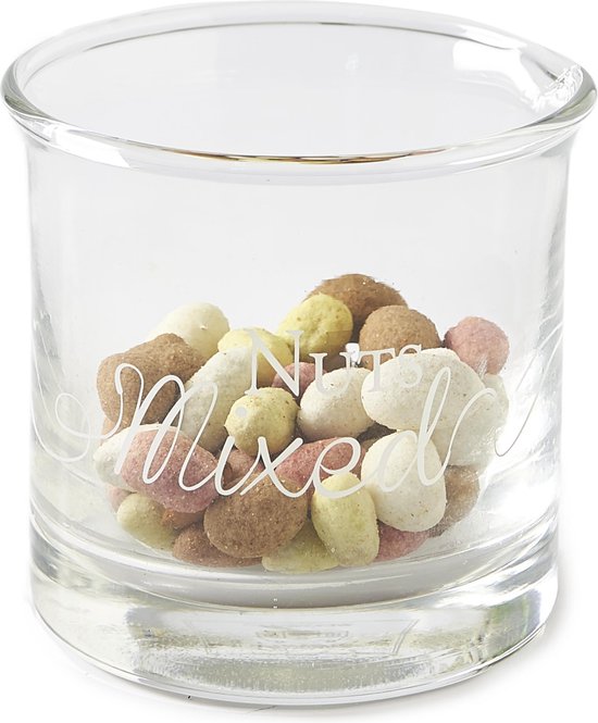 Riviera Maison Nuts Decanter - Snackschaal - Transparant - Glas | bol.com