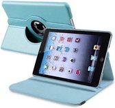 Apple iPad Mini 4 Leather 360 Degree Rotating Case Sleep Wake Licht Blauw Light Blue