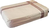 Happy-House Opblaasbaar Hondenkussen Taupe - Maat: L 100x70x20cm
