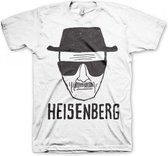 T-shirt Breaking Bad Heisenberg wit 2xl