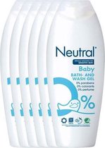 Neutral Baby Wasgel - Parfumvrij - 6 x 250 ml