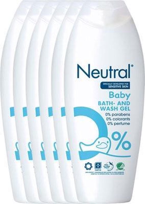 Neutral Baby Wasgel - Parfumvrij 6 x ml | bol.com