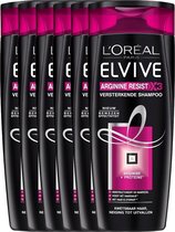 L'Oréal Paris Elvive Arginine Resist X3 Shampoo - 6 x 250 ml - Voordeelverpakking