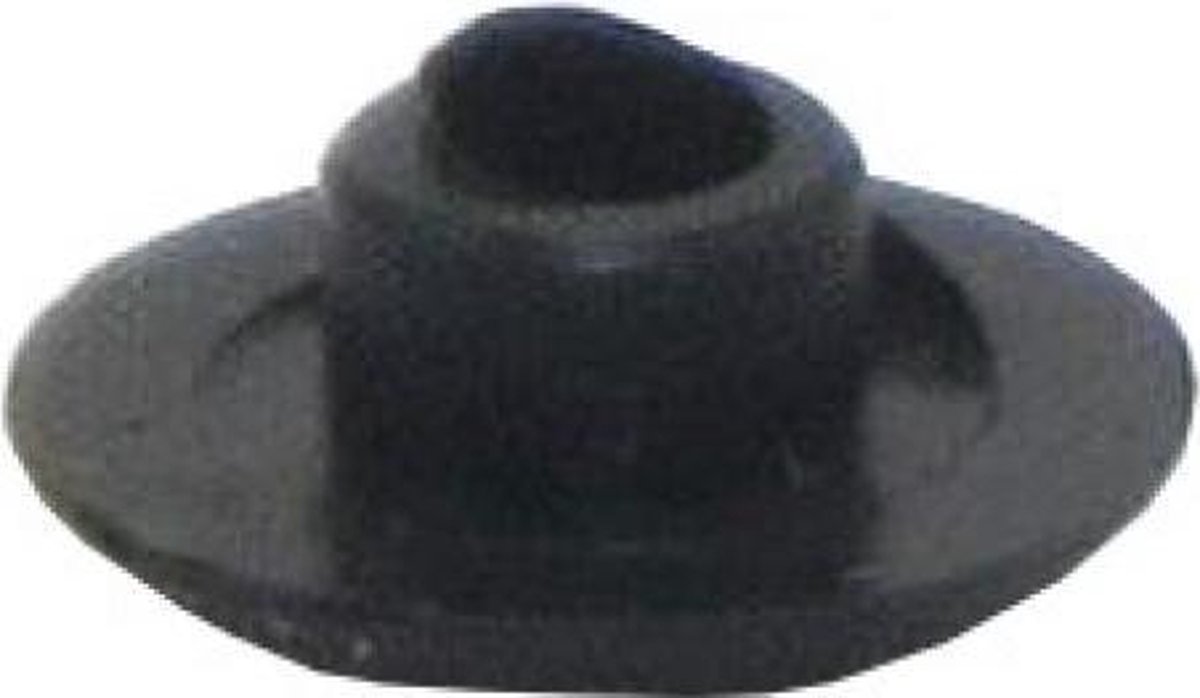 Bofix Stuurpen Afdichtdop 6mm Zwart Per 25 Stuks