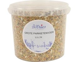 Grote Parkietenvoer De Vries - Volledige Voeding - Gezonde Granen en Zaden - 2.5 kg