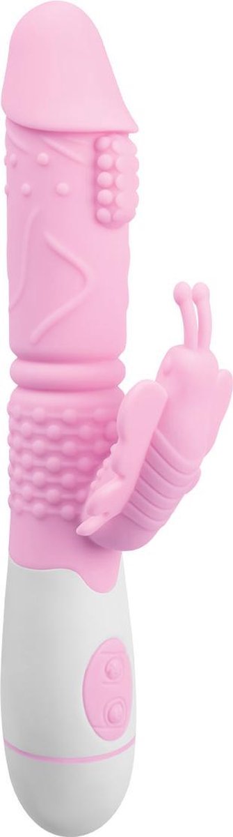 Rabb It - Vibrators voor vrouwen - Rabbit en Tarzan vibrator - Clitoris stimulator - G spot - Licht roze