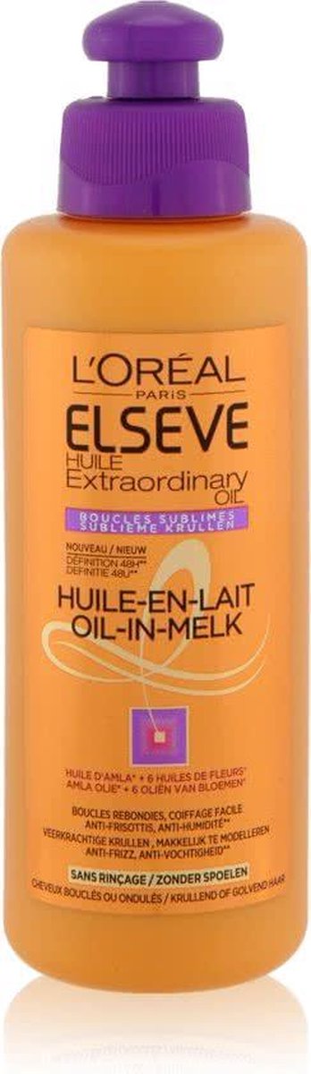 L'Oréal Paris Elsève Extraordinary Oil Krullen - Verzorging 200ml - Krullend of Golvend Haar