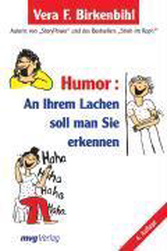 Boekcover met de titel "Humor: An Ihrem Lachen soll man Sie erkennen". Afbeeldingen van lachende personen.