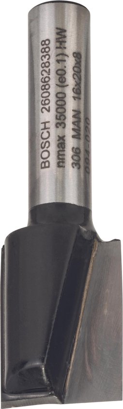 Bosch - Vingerfrezen 8 mm, D1 16 mm, L 20 mm, G 51 mm - Bosch