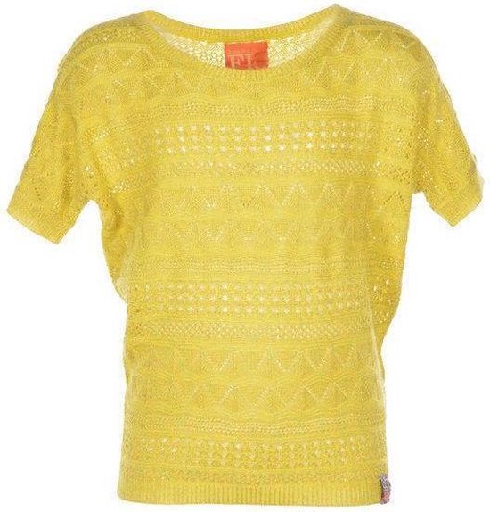Flo Meisjes T-shirt - yellow - Maat 104