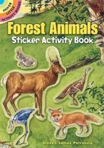 Dover Little Activity Books Stickers- Forest Animals Sticker Activity Book