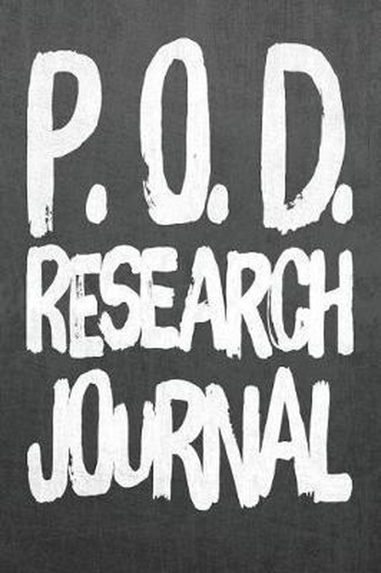 P.O.D. Research, J3 Designs 9781099529450 Boeken