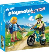 PLAYMOBIL Wandelaar en mountainbiker  - 9129