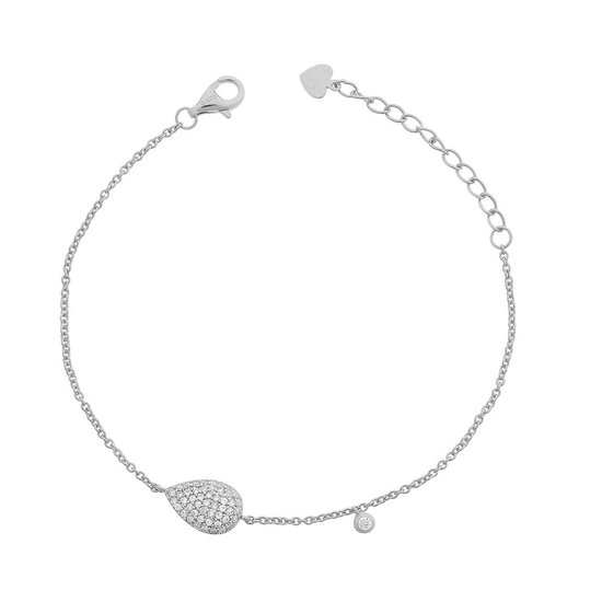 Orphelia Bracelet 16+3 Cm Zirconium Zilver 925 ZA-7051