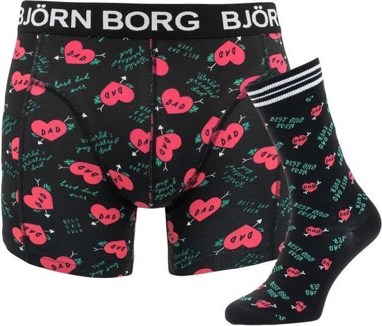 Björn Borg heren gift box - zwart/hart-XL | bol.com
