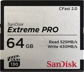 SanDisk SDCFSP-064G-G46D mémoire flash 64 Go CFast 2.0