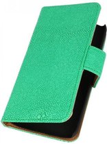 Devil Booktype Wallet Case Hoesjes voor Galaxy Express 2 G3815 Groen