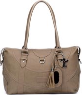 Little Company Black Label Totem Tote Bag Luiertas - Taupe