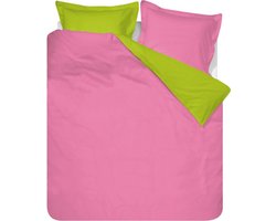 Cameleon Dekbedovertrekset DF-Fuchsia/appelgr 200x200/220