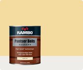 Rambo Pantser Beits Dekkend 0,75 liter - Zandwit