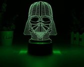 Star Wars - Darth Vader 3D LED sierverlichting - 7 kleuren