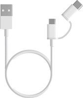 Xiaomi USB-C en Micro USB 2in1 Fast Charging Data Kabel 100cm