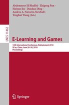 Lecture Notes in Computer Science 11462 - E-Learning and Games