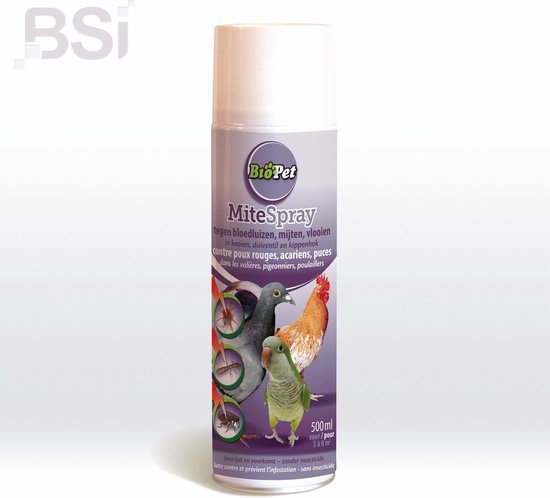 Biopet Mitespray Tegen Ongedierte - Anti parasiet - 500 ml