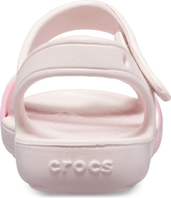 Crocs Sandalen - Maat 25/26 - Meisjes - wit/licht roze | bol.com