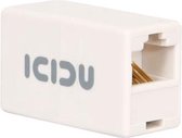 ICIDU CAT5 RJ45 Coupler Wit