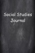 Social Studies Journal Lined Journal Pages