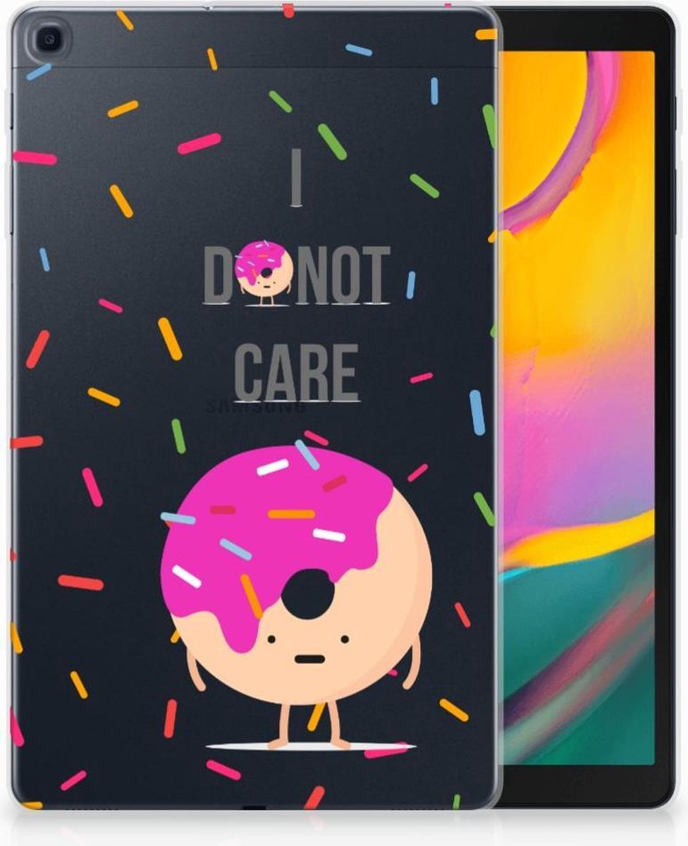 Samsung Galaxy Tab A 10.1 (2019) Tablet Cover Donut Roze