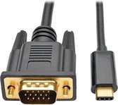 Tripp Lite U444-016-V video kabel adapter 5 m USB C VGA (D-Sub) Zwart