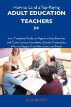 How to Land a Top-Paying Adult Education Teachers Job