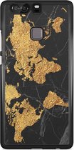 Huawei P9 Plus hoesje - Wereldmap