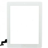 Geschikt voor iPad 2 WIT Digitezer glas / touchscreen  met onderdelen