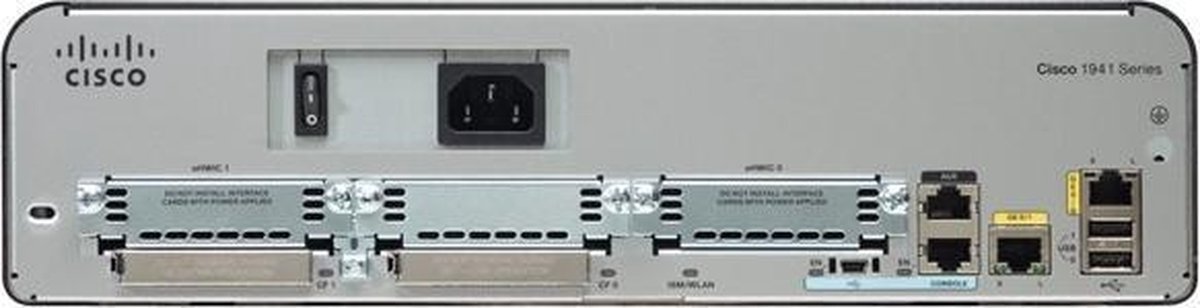 Cisco 1941 Routeur connecté Gigabit Ethernet Argent | bol.com
