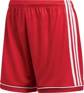 adidas Squadra 17 Short Dames - Rood / Wit - maat S