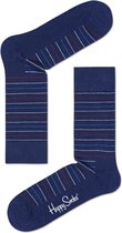 Happy Socks Thin Stripe Sokken - Blauw - Maat 36-40