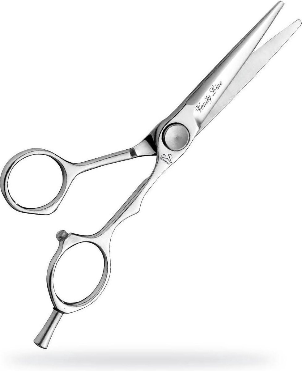 Premax® Professional Hairstylist Kappersschaar "Vanity" - met Vingersteun- 6"- 15,24cm.
