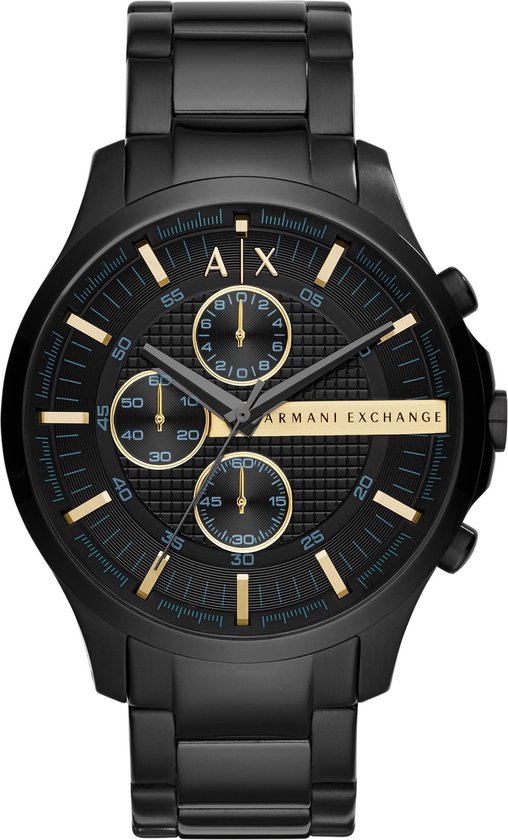 Armani Exchange Hampton AX2164 Herenhorloge 46 mm Zwart bol
