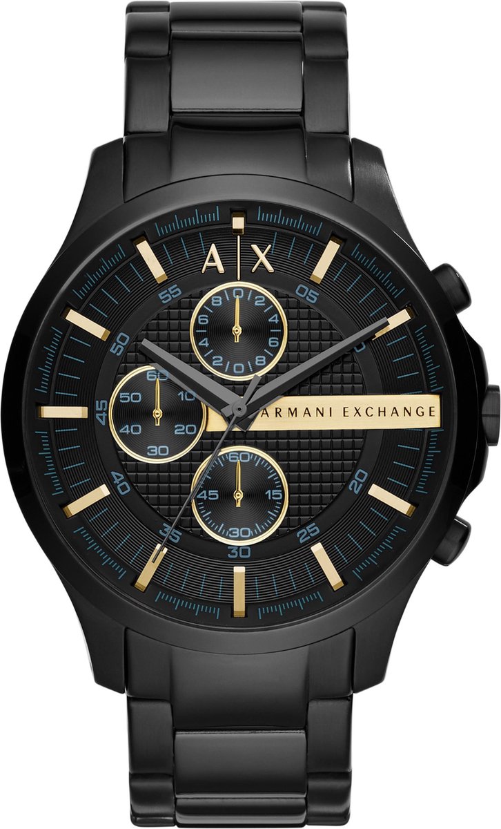 Armani Exchange Hampton AX2164 Herenhorloge 46 mm - Zwart