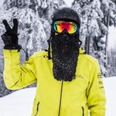 Beardski Rasta - baardsjaal - wintersport - skimasker - faceshield - Balaclava - carnaval feest baard - sjawl - baardmuts
