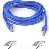 Belkin RJ45 CAT-6 Snagless STP Patch Cable 5m blue