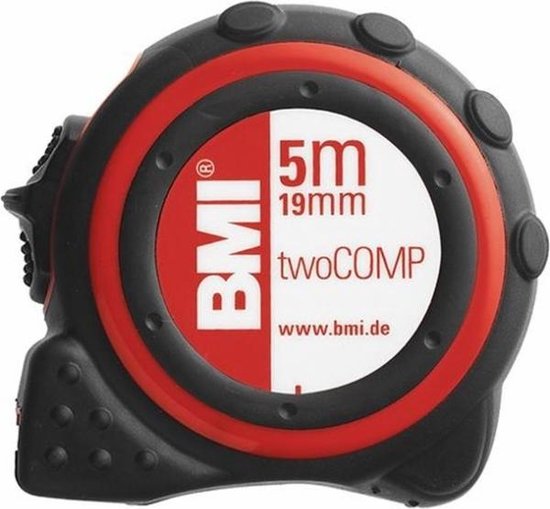 BMI Rolbandmaat 10m TwoComp - BMI