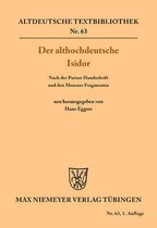Altdeutsche Textbibliothek-Der althochdeutsche Isidor