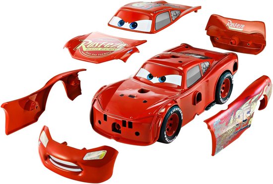 Disney Cars auto Change ' n Race Bliksem McQueen | bol.com